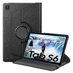 Capa Giratória, Para Samsung Galaxy Tab S6 Lite, Tela 10.4", P610, OlyPS