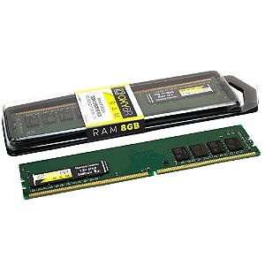 Memória Ram Desktop, 8GB, 2400MHz, DDR4, CL17, OxyBR, OXY24N17S8/8