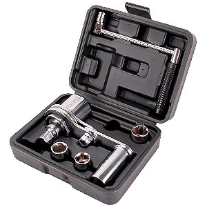 Desforcímetro Veicular, Multiplicador de Torque, Portátil 1/2 Pol. 80KGf, Com 3 Soquetes e Maleta
