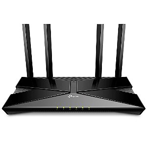 Roteador Tp-Link EX511 AX3000 Dual Band Gigabit / 2.4GHz / 5GHz / Wi-Fi 6 / 4 Antenas - Preto