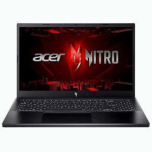 Notebook Gamer Acer Nitro V15 ANV15-51-50KD, 15.6" FHD, i5-13420H, 8GB RAM, 512GB SSD, RTX 2050, Linux - Obsidian Black