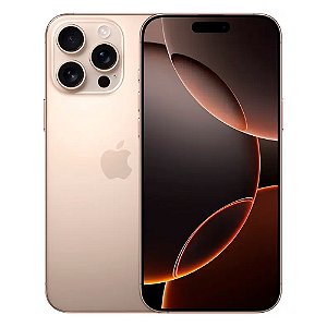 iPhone 16 Pro Max Apple (512GB) Tela de 6,9", 5G e Câmera de 48MP, Titânio Deserto