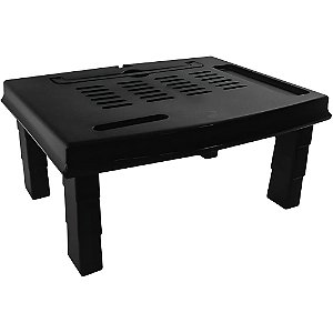 Suporte Para Monitor e Notebook, Ergonômico, Reliza Ergodesk, Conforto e Estabilidade - Preto