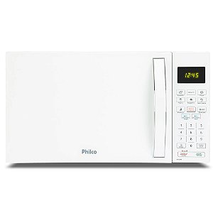 Micro-ondas Philco 20Litros, Com Painel Digital 220V - Branco