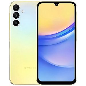 Smartphone Samsung Galaxy A15, 5G, 128GB, 4GB RAM, Processador Octa-Core, Câmera Tripla Traseira -  Verde Claro