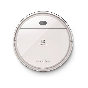 Robô Aspirador De Pó Electrolux 3 Em 1 Com Sensor Antiqueda e Bateria de Até 2h20 Min Branco Bivolt ERB11 100-240v