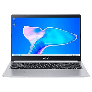 Notebook Acer Aspire5 A515-45-R36L AMD Ryzen 7 5700U 12GB RAM, Radeon, 512GB SSD, 15.6” LED IPS Full HD Prata Linux Gutt