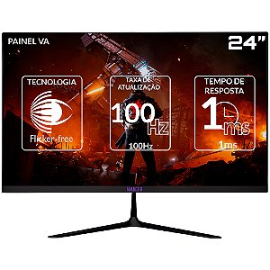 Monitor Gamer Mancer Horizon Z2, 24" VA, Full HD 100Hz, 1ms MPRT, HDMI/VGA, Painel Antirreflexo, Preto - MCR-HZN24-BL2
