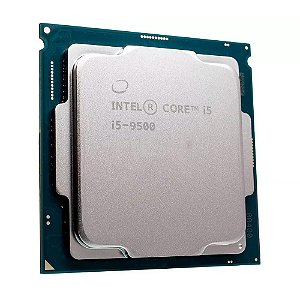 Processador Intel Core i5-9500, 3.00 GHz (Turbo até 4.40 GHz), 6 Núcleos, 9 MB Cache, TDP 65W, LGA 1151, 9ª Geração, OEM