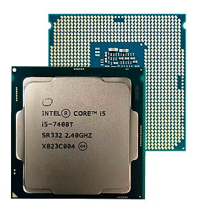 Processador Intel Core i5-7400T, 2.40 GHz (Turbo até 3.00 GHz), 4 Núcleos, 6 MB Cache, TDP 35W, LGA1151, 7ª Geração, OEM