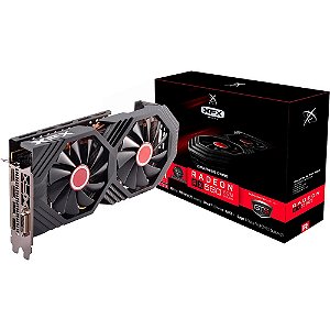 Placa de Vídeo XFX Graphics Card AMD Radeon RX 580 8GB 256BITs GDDR5 HDMI - RX-580P8D