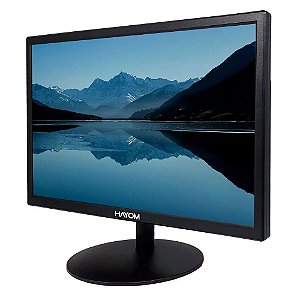 Monitor LED Hayom MO6001 19" HD 1440×900, Conexões HDMI e VGA, Tela Antirreflexo