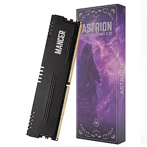 Memoria Mancer Astrion, 8GB (1x8GB), DDR4, 3200MHz, C19, Preto, MCR-ASTN-8GB