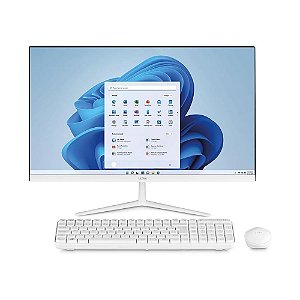 Computador All in One Ultra B830 Intel Celeron, 4GB RAM, SSD 120GB, Win 11, Microsoft 365 Personal + 1TB Nuvem, Branco