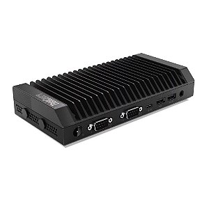 Mini PC Lenovo ThinkCentre M75n IoT AMD Athlon Silver 3050e 4GB DDR4 128GB SSD Fanless com Fonte, Usado
