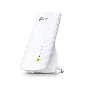 Repetidor Wi-Fi Mesh TP-Link RE200 AC750 Extensor Sinal, 433Mbps, 5GHz 300Mbps 2.4GHz Dual Band, Porta Ethernet, Branco