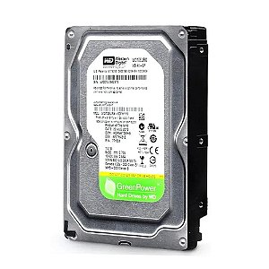 HD Interno Western Digital WD10EURX 1 TB SATA III 6 Gb/s 64 MB Cache 3,5", 720RPM, Cachê 64MB