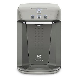 Purificador Água Electrolux PA31G 3 Temperaturas Gelada/Fria/Natural, Filtro Acqua Clean, UV 99% Germes, Bivolt, Cinza