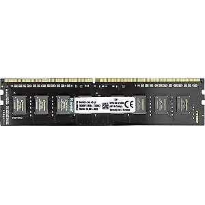 Memória RAM Desktop Kingston KVR24N17S8/8, 8GB DDR4 2400MHz, CL17, 1.2V, 288-Pin UDIMM, OEM, S/Caixa, Preto