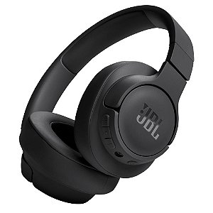 Fone de Ouvido JBL Tune 720BT Bluetooth 5.3, Over-Ear, 76h Bateria, JBL Pure Bass, Voice Aware, Microfone, Preto