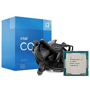 Processador Intel Core i3-10105F 10ª Geração 3.7GHz (4.4GHz Turbo) 4 Núcleos 8 Threads LGA 1200 6MB Box