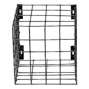 Grade de Proteção Quadrada, para Câmera de Segurança, 15x25x20cm, Branca -ALM