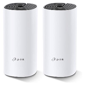 Kit Roteador TP-Link Deco M4, 2-Pack AC1200 Wi-Fi 5 Mesh Dual Band 2,4/5GHz 2 Portas Gigabit OEM Sem Caixa
