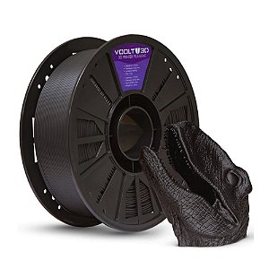 Filamento PLA Preto Velvet High Speed Premium 1 Kg 1,75 mm – Impressão 3D FDM