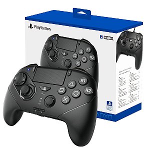 Controle Sem Fio PS5 e PC Hori Fighting Commander Octa Pro - Analógico 8 Posições (SPF-040U, Preto)
