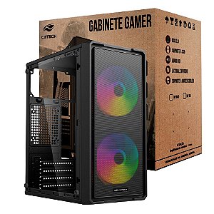 Gabinete Gamer MT-G40BK Sem Fonte C3Tech