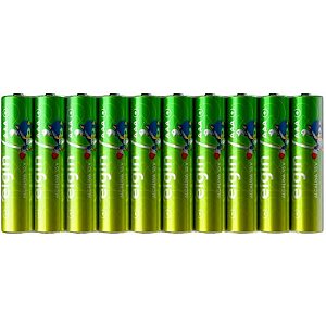 Pilha Alcalina AAA Comum Elgin Shrink - 10 Unidades (ELE000000082430)