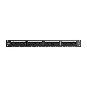 Patch Panel Impact Lan Cat5e 24 Portas, PP524 Intelbras