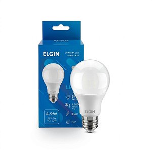 Lâmpada Led Bulbo Elgin A55 4,9W 6500K (48BLED2F49YU)