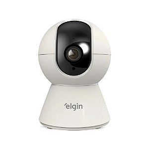 Câmera de Segurança Rotativa Inteligente Full HD 1080P Visão 360° Wi-Fi Micro SD 128GB (48CAMINTPT20)