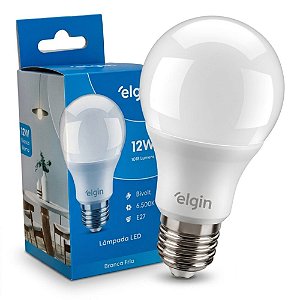 Lâmpada Bulbo Elgin LED 12W 6.500K Bivolt (48BLED2F12YU)