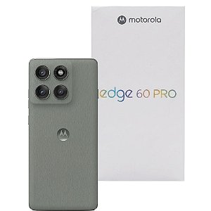 Smartphone Motorola Edge 60 Pro 5G Tela 6.7"  512GB, 12GB RAM + 12GB Ram Boost 120Hz, Câmera Sony LYTIA 50MP - Cinza