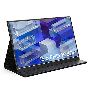 Monitor Portátil Arzopa S1 Maxgood 15.6" Full HD IPS 60Hz 2x Entradas USB-C e 1x Entrada Mini HDMI - Com Capa Magnética