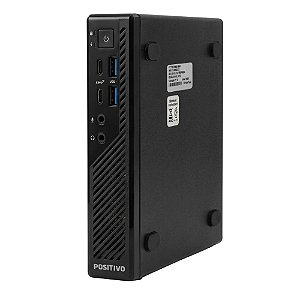 Mini Pc Intel Core I5 12400T 12ª geração,8GB RA,  Nvme 256G,  Master C6400 Positivo MiniPro  Wi-Fi  (Seminovo)