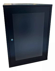 Mini Rack Parede 20u X 570mm Soldado Preto
