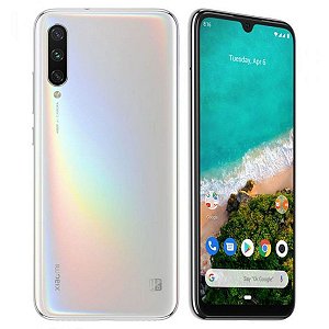 Celular Xiaomi Mi A3 64GB 4G Dual Sim Tela 6.08" Cam 48MP + 8MP 2MP 32MP -Branco