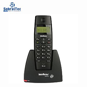 Telefone Sem Fio Com Dect e Identificador De Chamadas Intelbras TS40ID