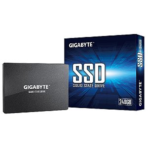 HD SSD Gigabyte 240GB SATA Leitura 500MB/s Gravação 420MB/s GP-GSTFS31240GNTD