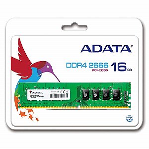 Memoria Ram Desktop Ddr4 16GB 2666MHZ Adata AD4U2666716G19-SGN