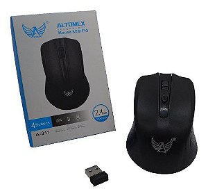 Mouse Óptico Sem Fio 24 Ghz Altomex A-6891