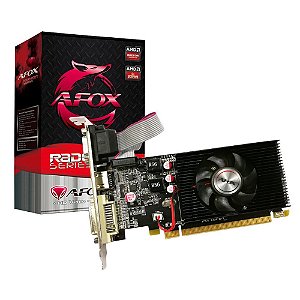 Placa de Vídeo Afox Radeon R5-230 2GB DDR3-64BIT-Hdmi- Dvi- Vga -AFR5230-2048D3L2