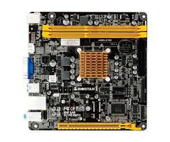 Kit Placa Mãe Biostar A68n Ddr3 Processador Dual Core Memória 4Gb Ssd 120Gb