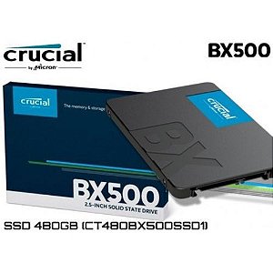 Hd Ssd Crucial 480 Gb Bx500 3D Nand Sata3 -2,5 7mm