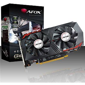 Placa de Vídeo Afox Gtx-750ti 4gb Gddr5 -128bit Hdmi  Dvi  Vga