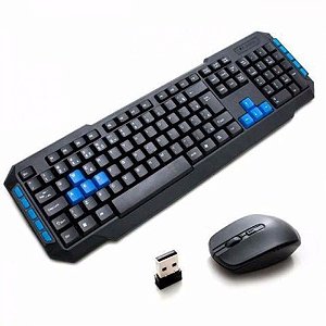 Kit Teclado e Mouse Wireless 2.4 Ghz Wb-8099 Veibo
