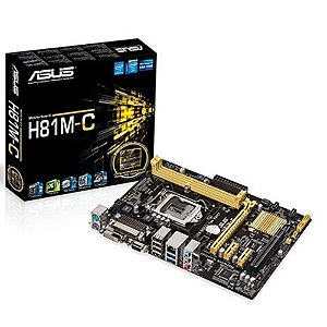 Placa Mãe Asus Ddr3 Intel H81M C/BR Lga 1150 Box